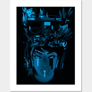 Cyber Punk Posters and Art